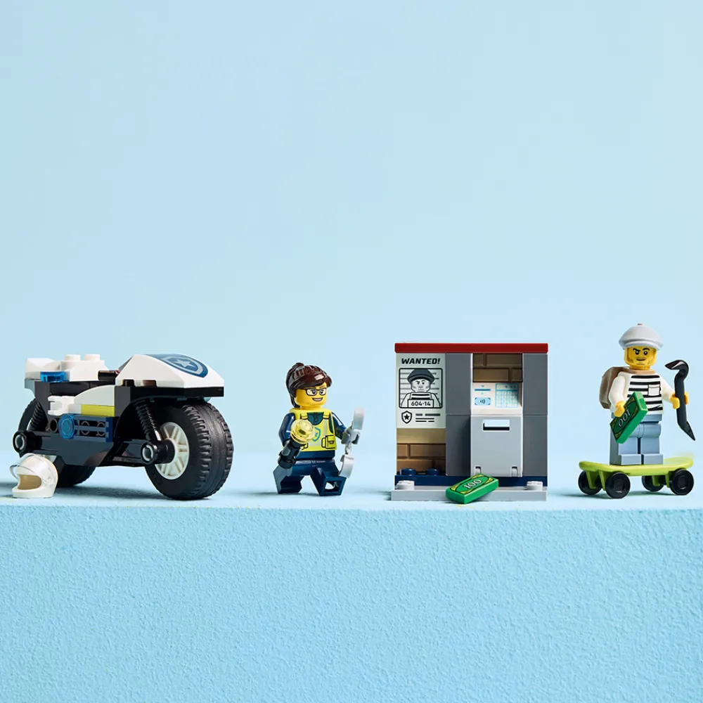 LEGO Lego City | Lego Nyheter>60455 Skurkejakt med motorsykkelpolitiet