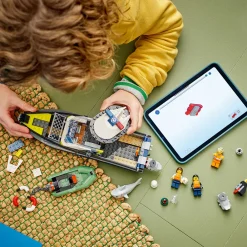 LEGO Lego City | Lego Nyheter>60456 Skurkejakt med politibåt