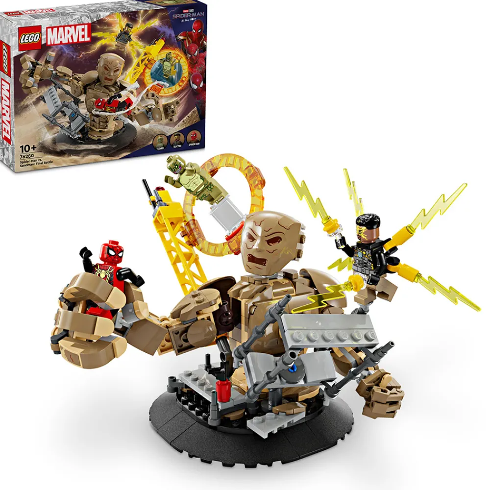LEGO Lego Super Heroes Marvel | Marvel>76280 Spider-Man mot Sandman: Sluttoppgjøret