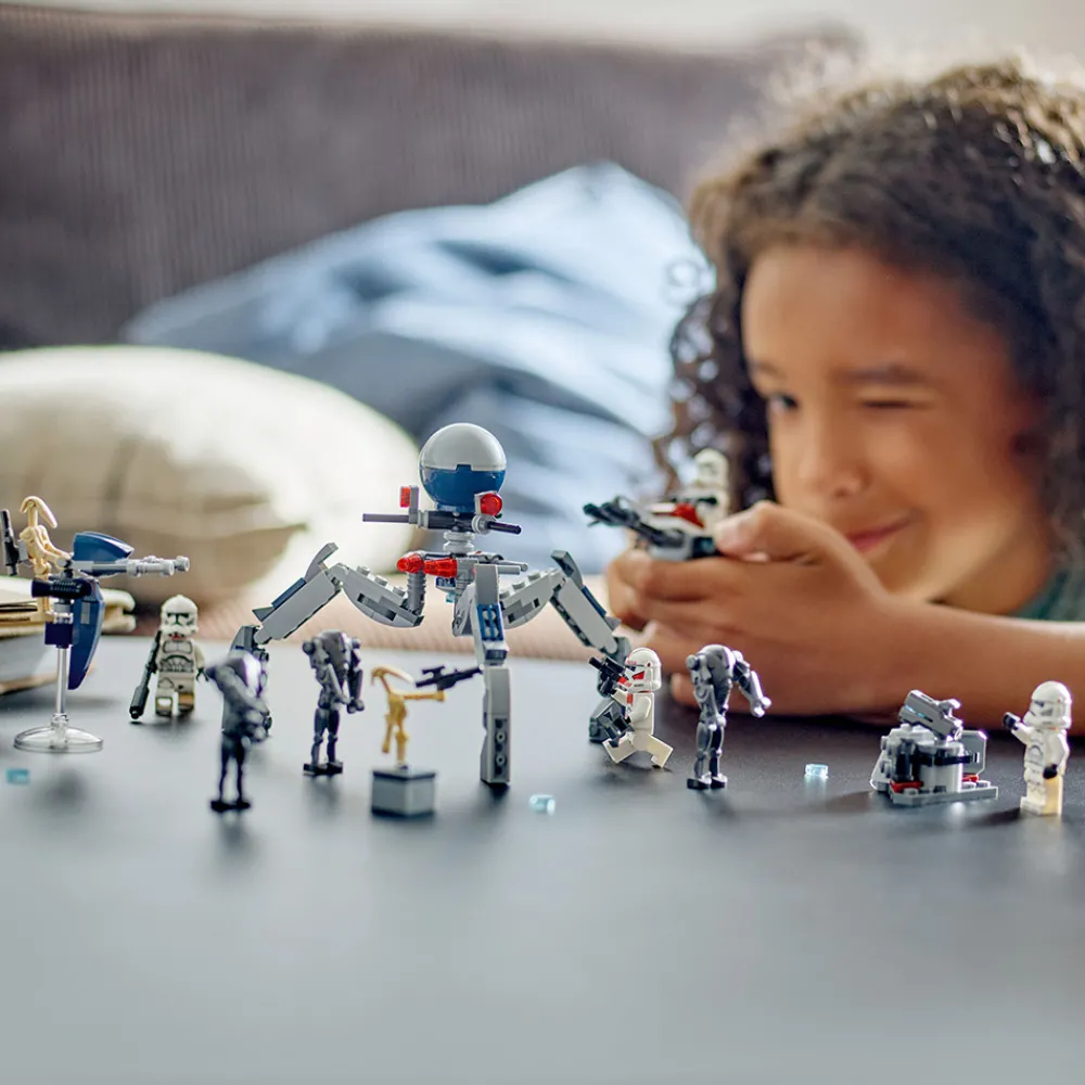 LEGO Lego Star Wars>75372 Stridspakke med klonesoldat og kampdroide