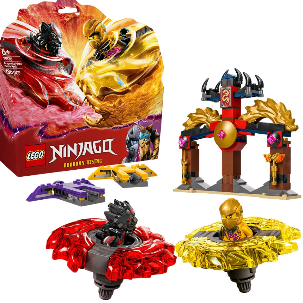 LEGO Lego Ninjago>71826 Stridspakke med Spinjitzu-dragespinnere