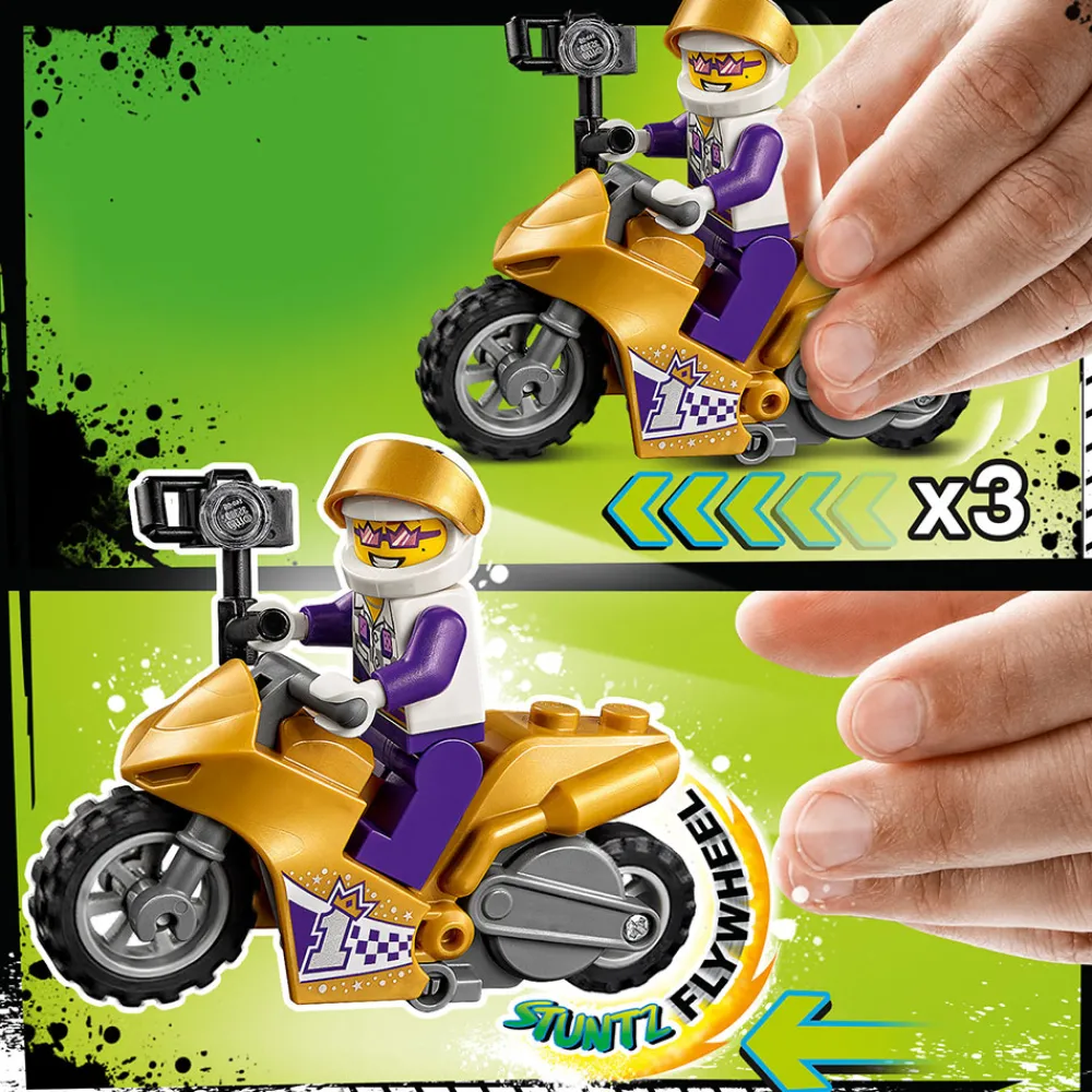 LEGO Lego City>60309 Stuntmotorsykkel med selfiestang