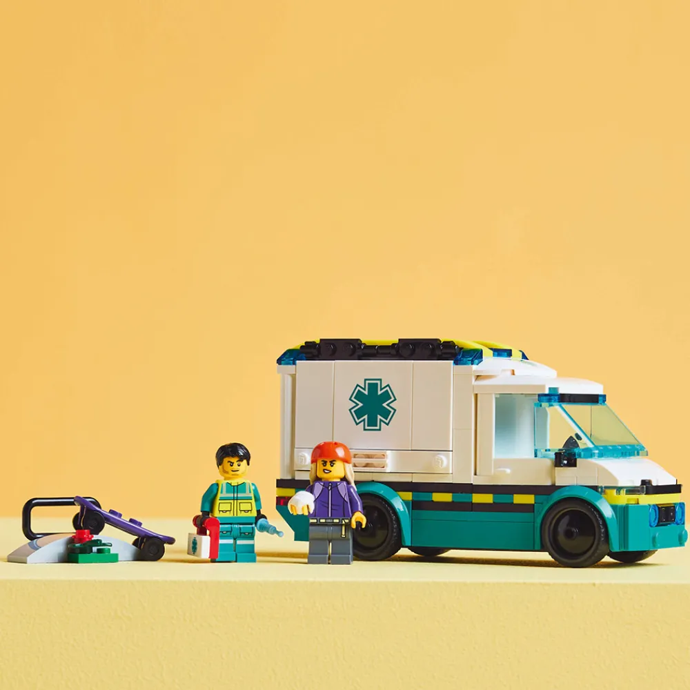 LEGO Utrykningskjøretøy | Lego City>60451 Sykebil