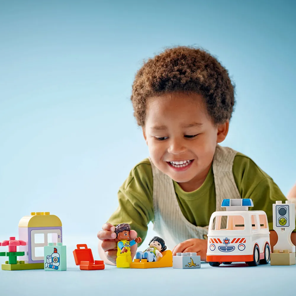 LEGO Duplo | Lego Duplo>10447 Sykebil med sjåfør