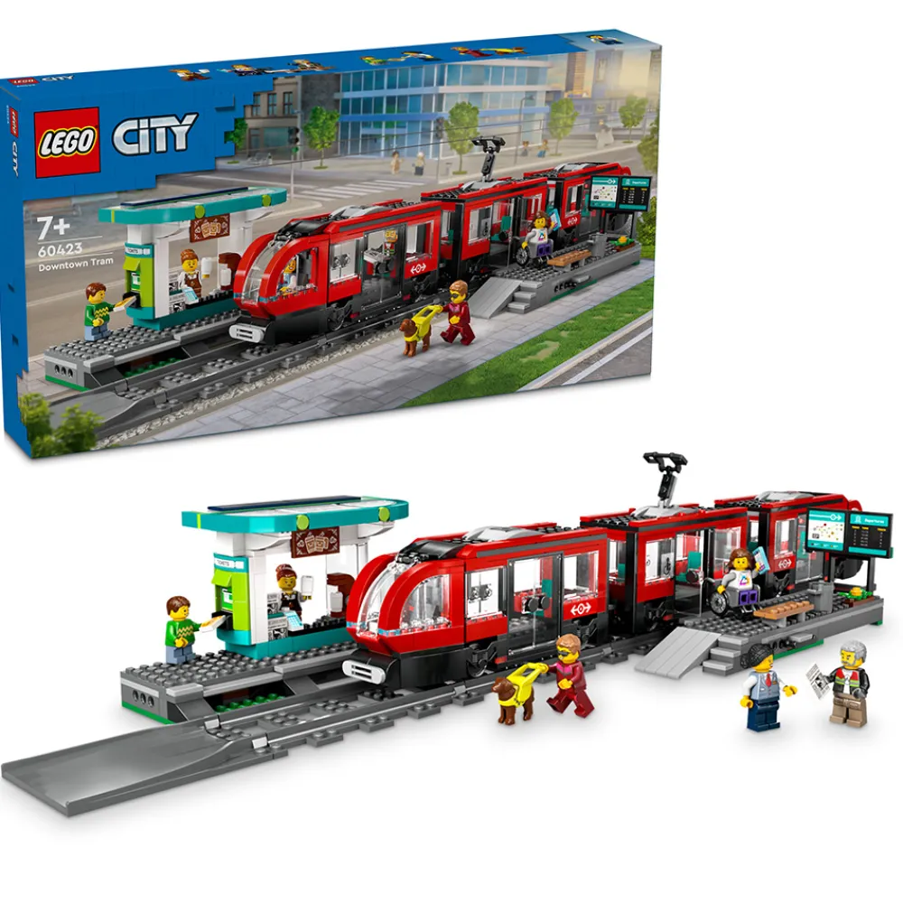 LEGO Lego City>60423 Trikkeholdeplass