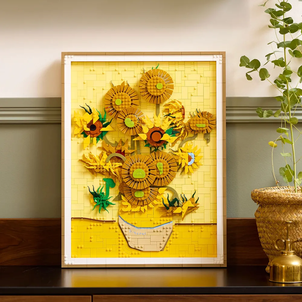 LEGO Lego Art | Lego Nyheter>31215 Vincent van Gogh – Solsikker
