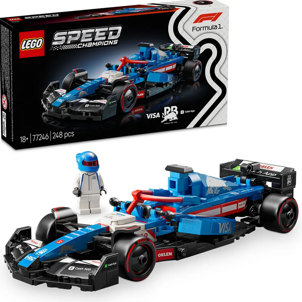 LEGO Lekebiler | Lego Speed Champions>77246 Visa Cash App RB VCARB 01 F1®-racerbil