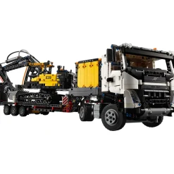 LEGO Lego Technic>42175 Volvo FMX-trailer og EC230 el-gravemaskin
