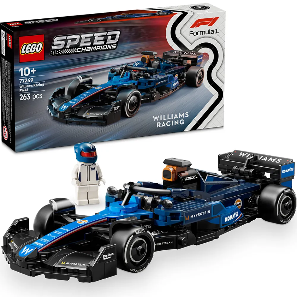 LEGO Lekebiler | Lego Speed Champions>77249 Williams Racing FW46 F1®-racerbil
