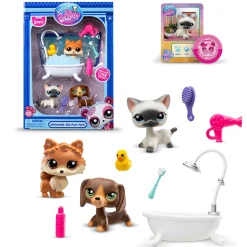Littlest Pet Shop Fidgets Og Småleker>Grooming Spa Play Pack