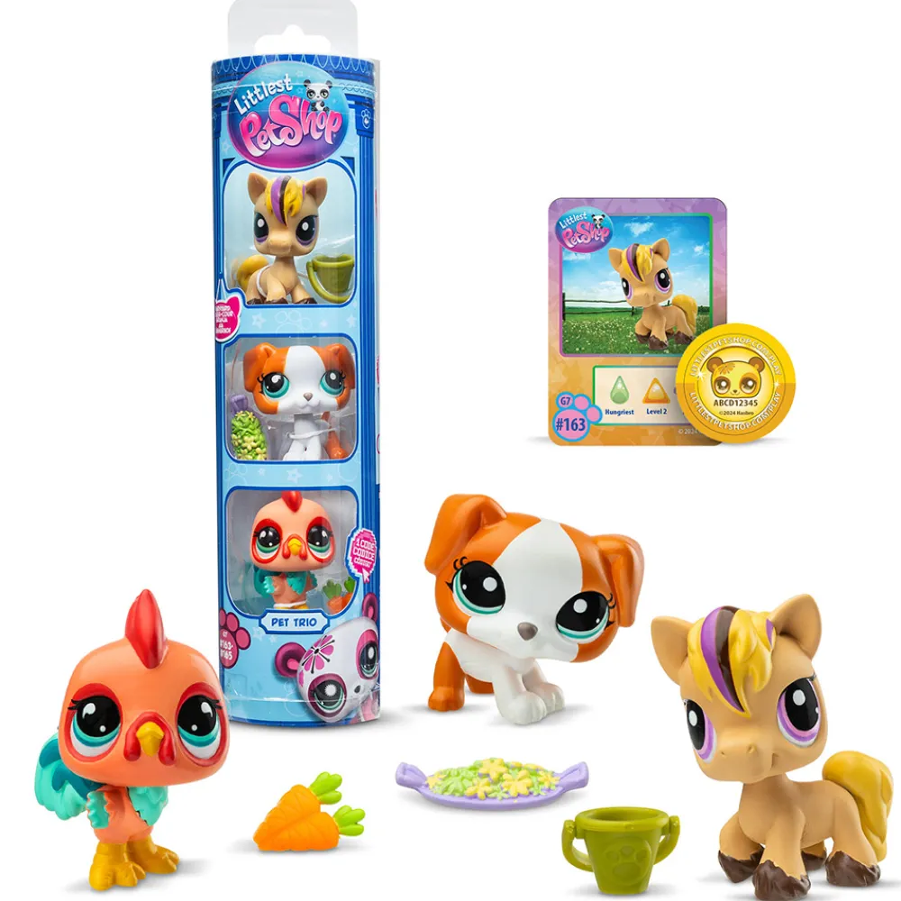 Littlest Pet Shop Fidgets Og Småleker>Pet Trio