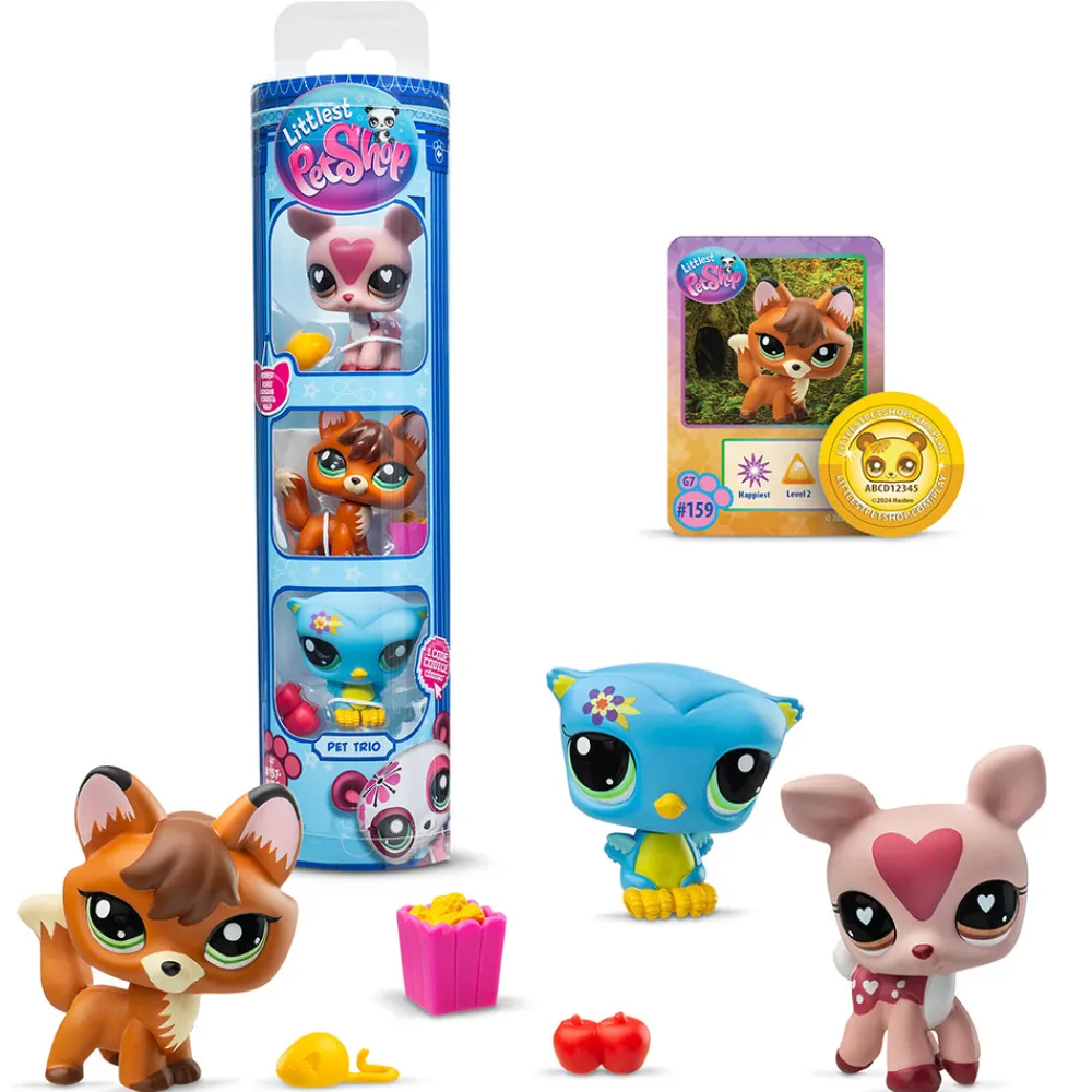 Littlest Pet Shop Fidgets Og Småleker>Pet Trio
