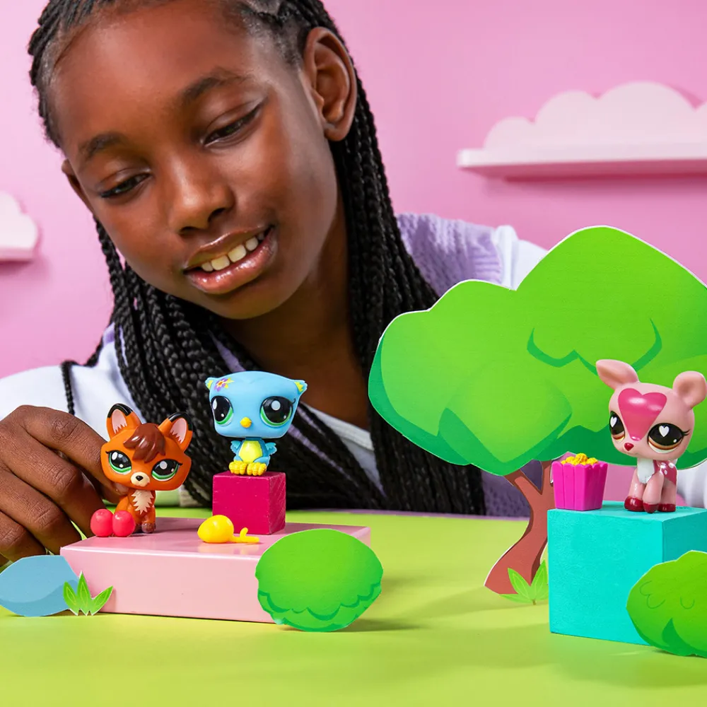 Littlest Pet Shop Fidgets Og Småleker>Pet Trio
