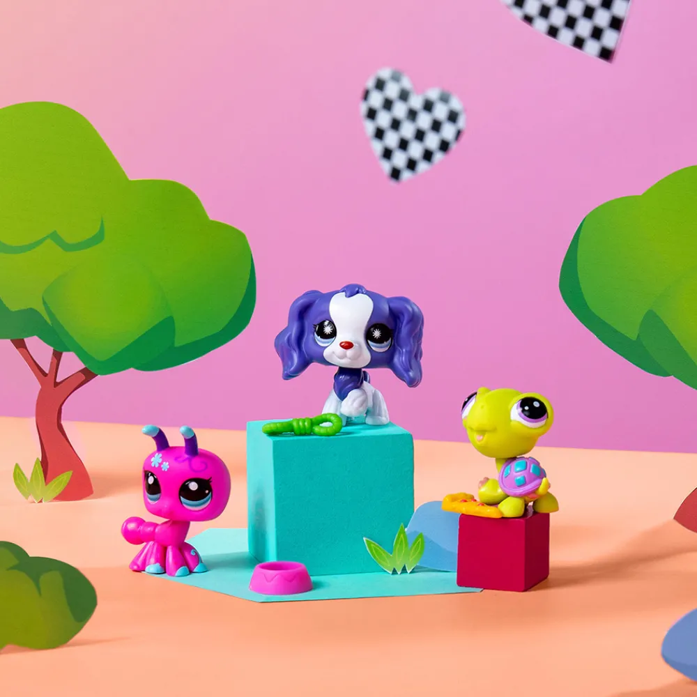 Littlest Pet Shop Fidgets Og Småleker>Pet Trio