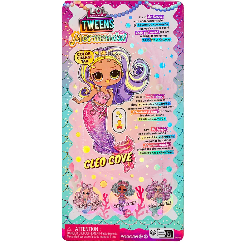 L.O.L. Suprise! Smådukker>L.O.L. Tweens Mermaid Doll