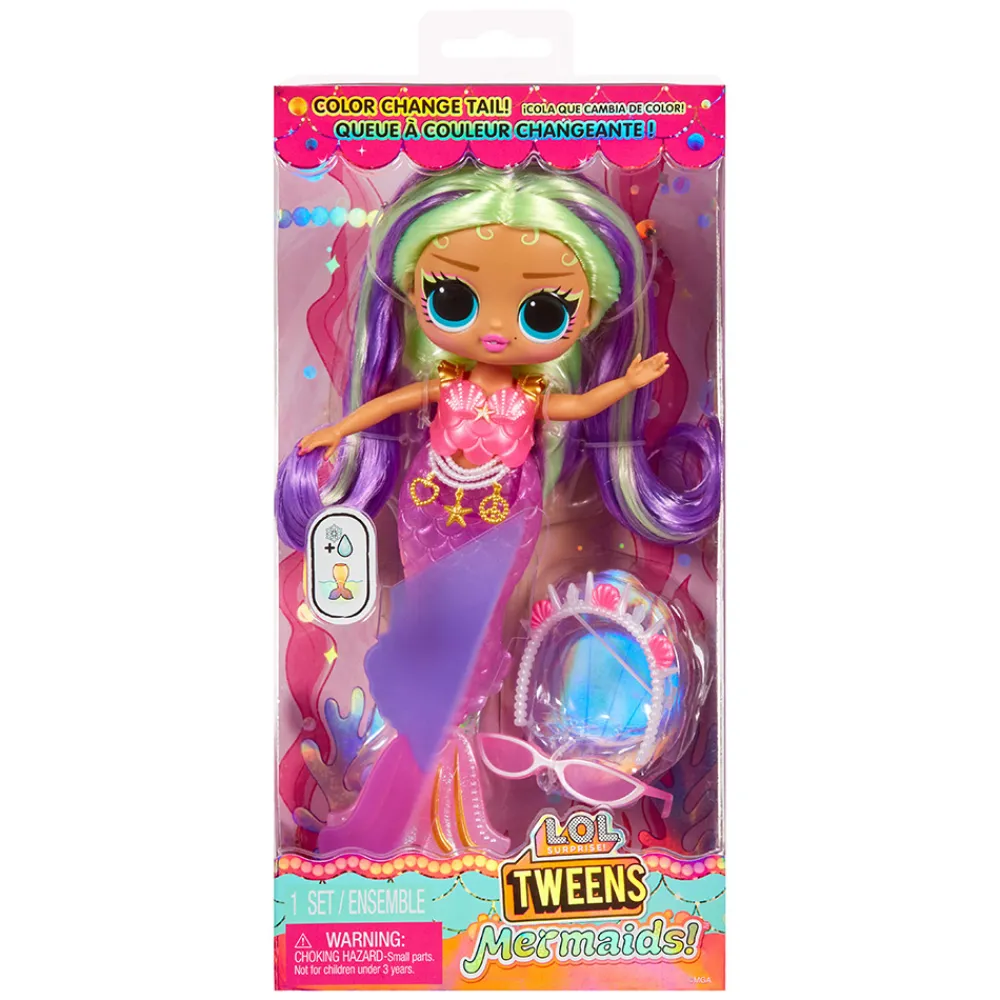L.O.L. Suprise! Fidgets Og Småleker | Smådukker>L.O.L. Tweens Mermaid Doll - Cleo Cove