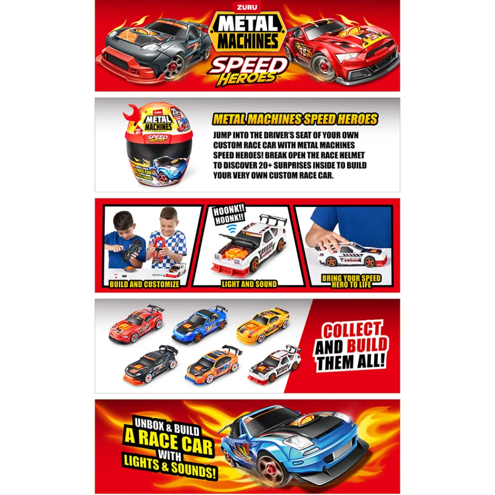 RINGO Lekebiler>Metal Machines Speed Hero
