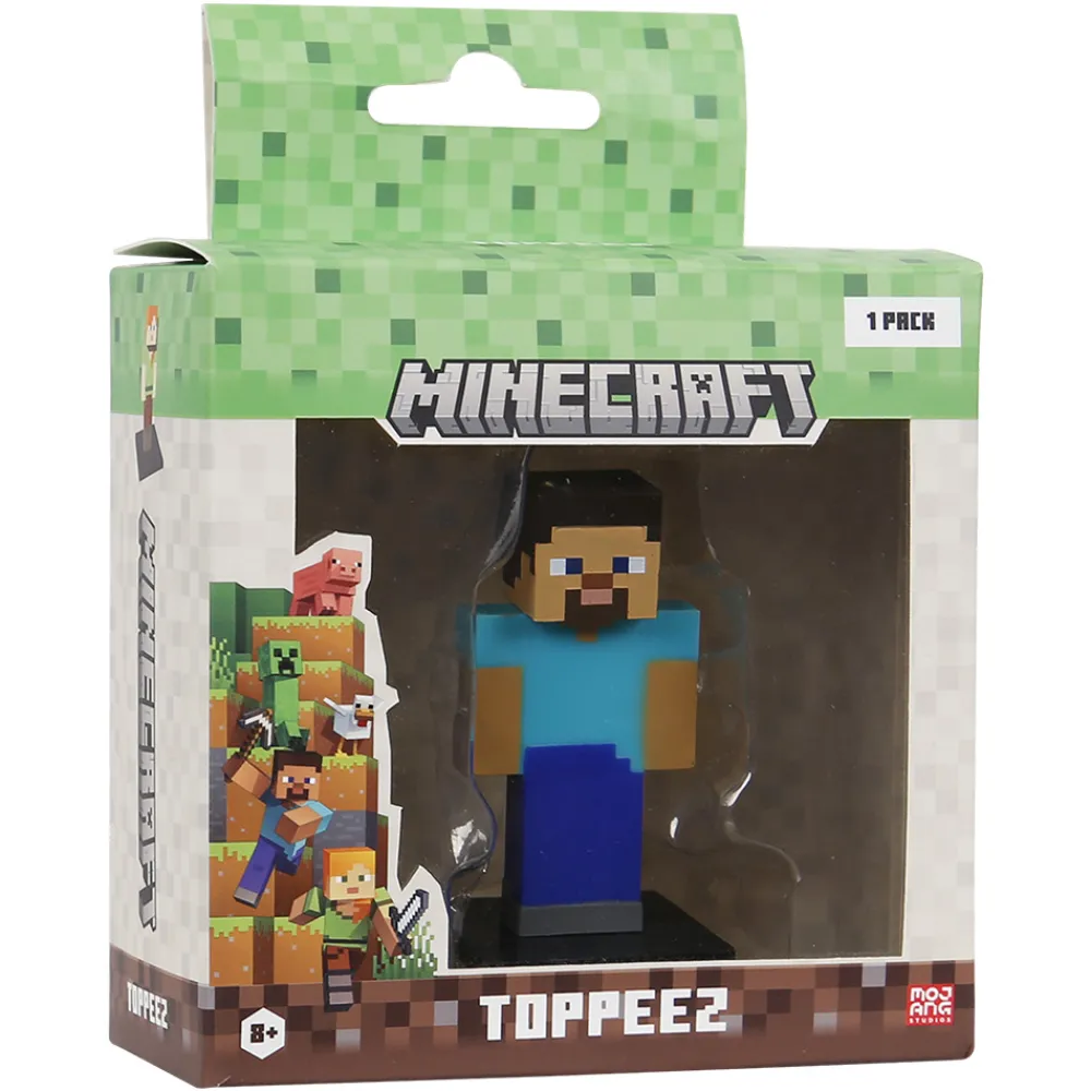 Minecraft Actionfigurer>3D Toppeez 1-pk