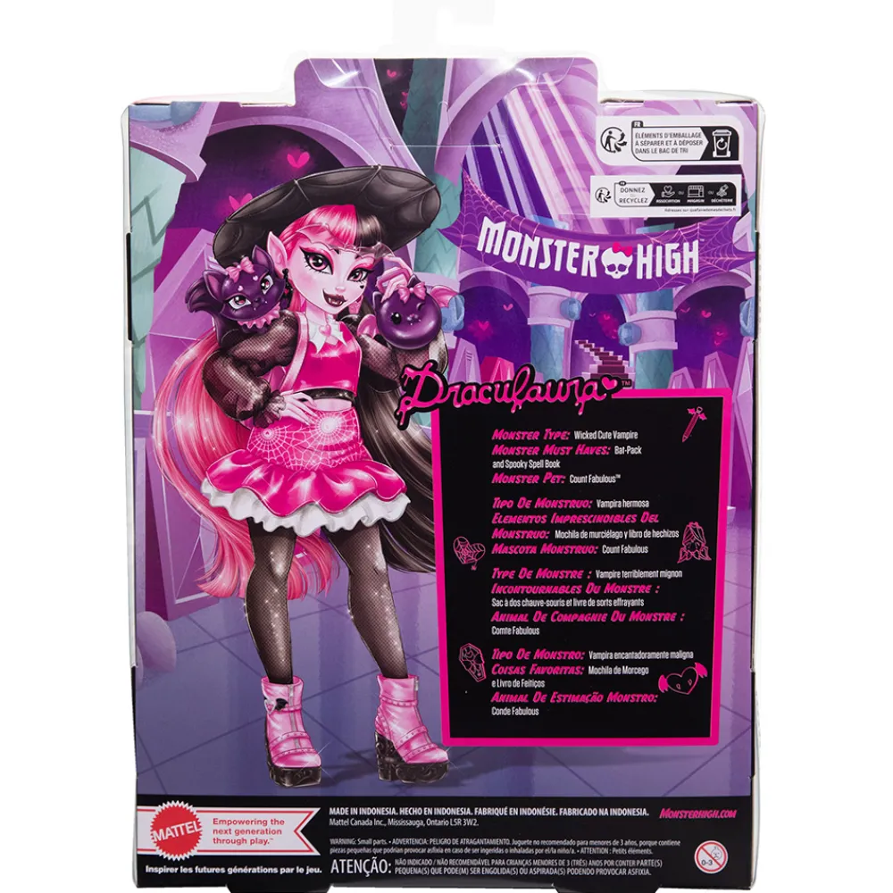Monster High Smådukker | Monster High>Core Doll Draculaura 2024