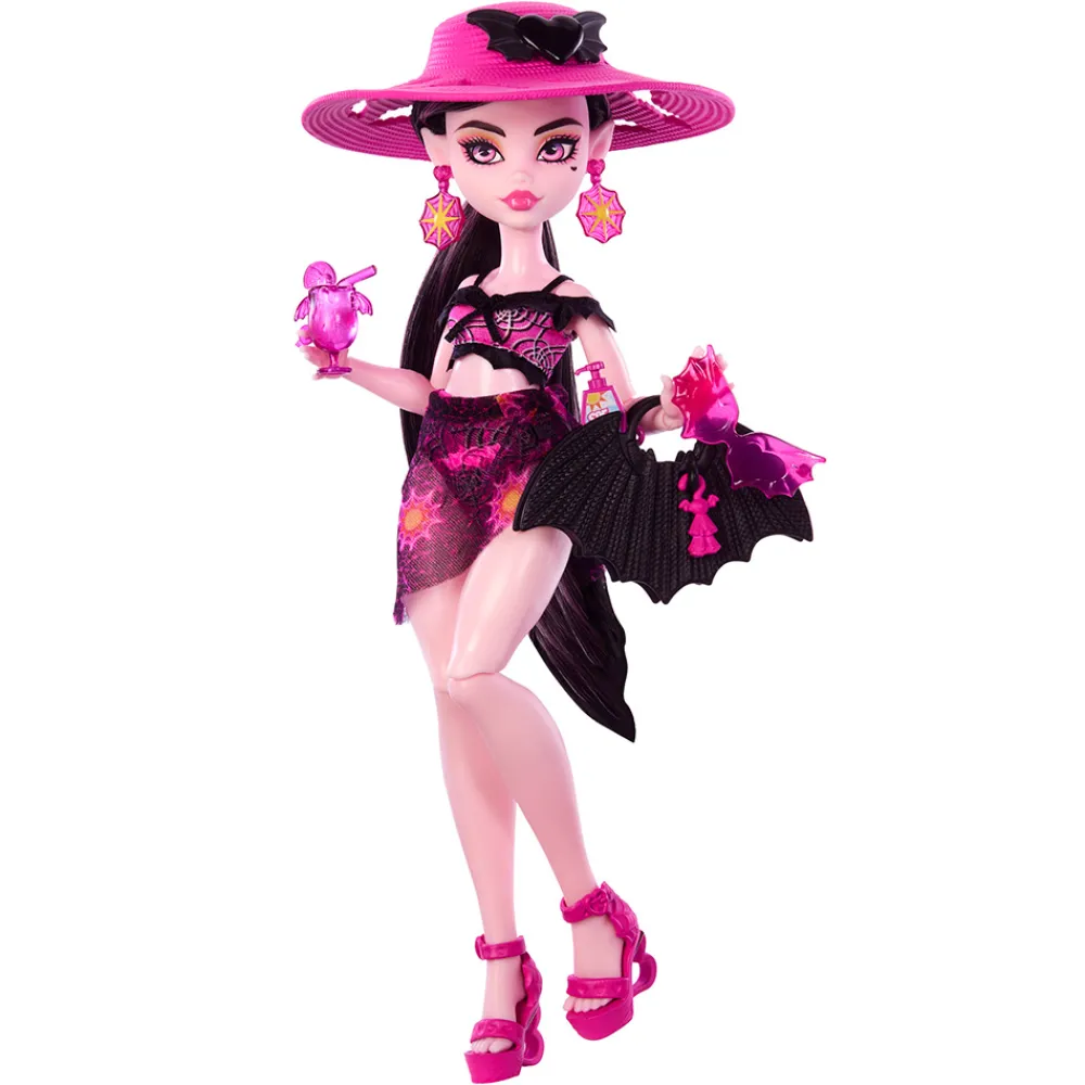 Monster High Smådukker | Monster High>Scare-adise Island Draculaura Doll