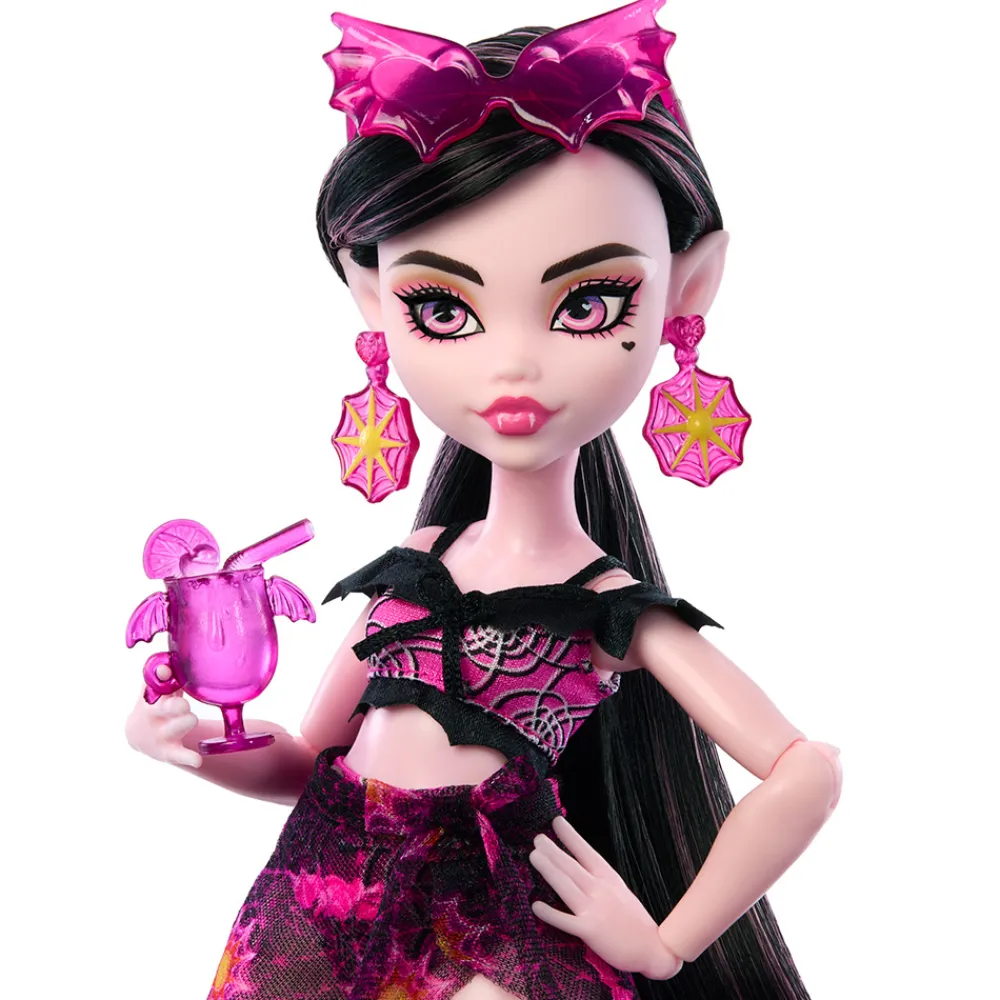 Monster High Smådukker | Monster High>Scare-adise Island Draculaura Doll