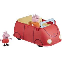 Peppa-Pig Lekebiler>Peppa Gris Peppa's røde familiebil