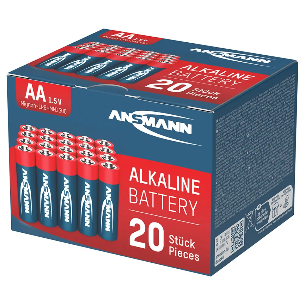 RINGO Batterier>20-pk AA-batterier