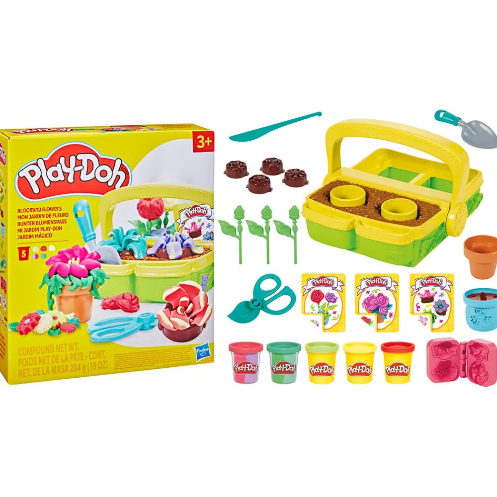 Play-Doh Diy Og Hobby | Lekeleire>Blooming Flowers lekesett