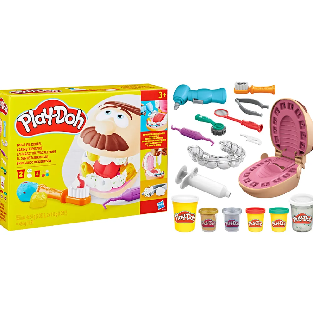 Play-Doh Diy Og Hobby | Lekeleire>Playset Gold Fillin' and Drillin'