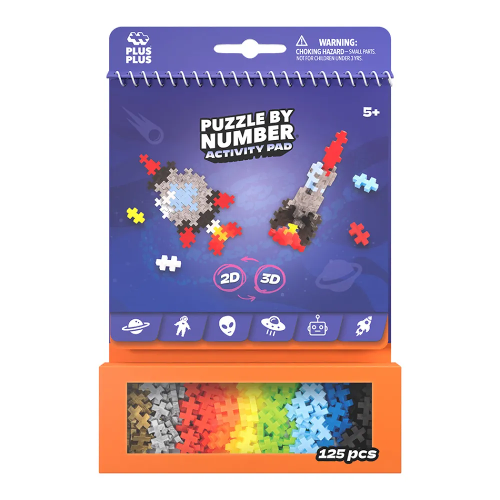 Plus-Plus Vitenskap Og Byggesett>Activity Pad – Space