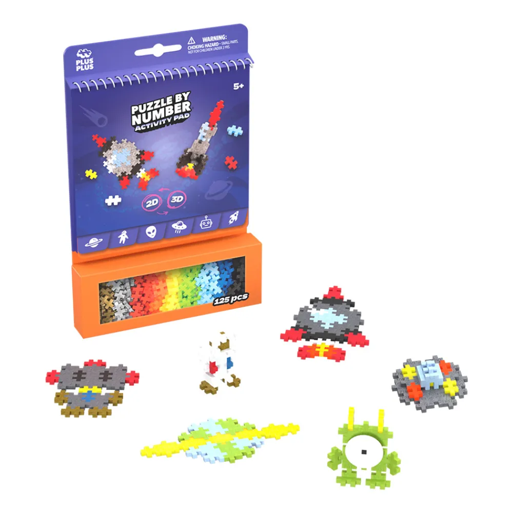 Plus-Plus Vitenskap Og Byggesett>Activity Pad – Space