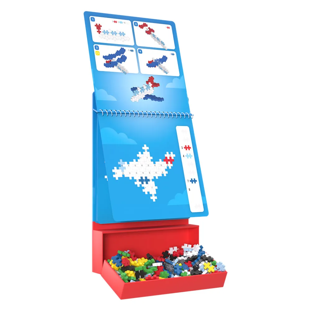 Plus-Plus Vitenskap Og Byggesett>Activity Pad – Transportation