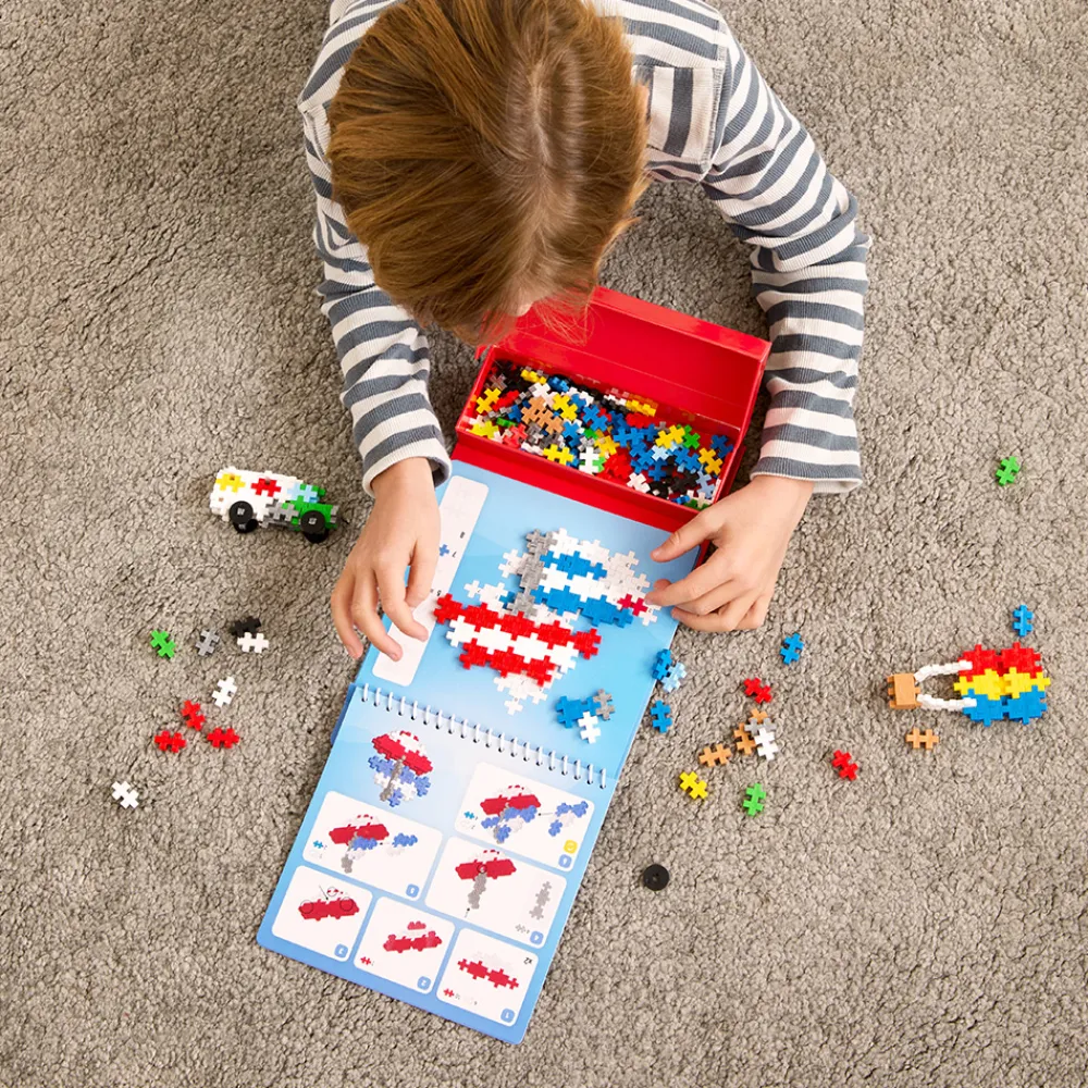 Plus-Plus Vitenskap Og Byggesett>Activity Pad – Transportation