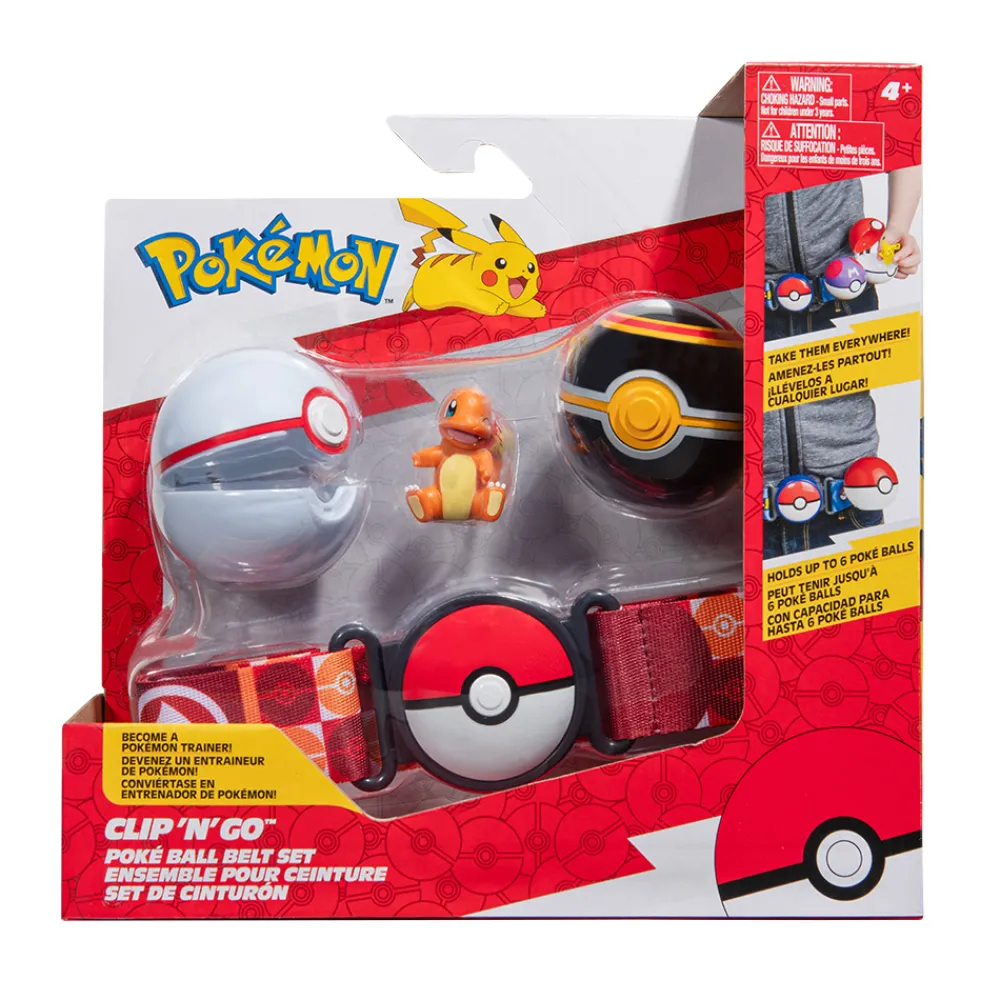Pokémon Actionfigurer | Pokemon>Pokemon - Clip N Go Belt sett