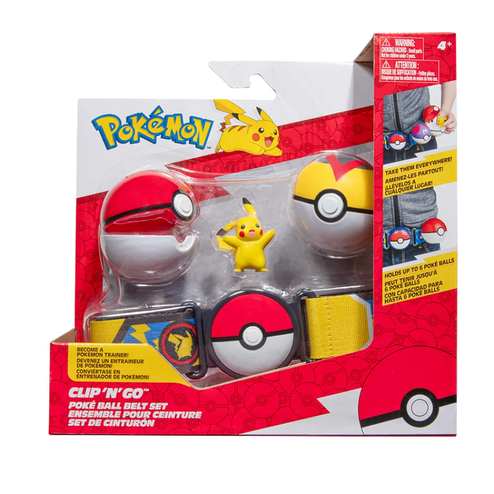 Pokémon Actionfigurer | Pokemon>Pokemon - Clip N Go Belt sett