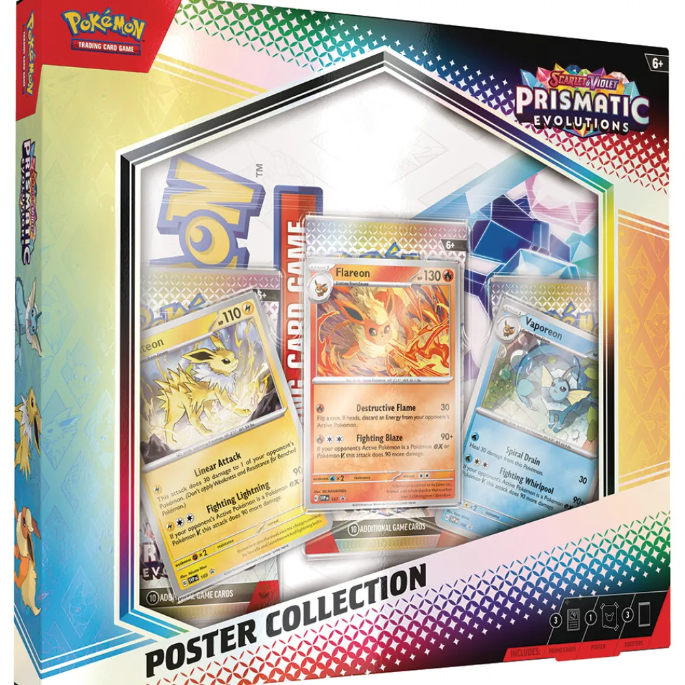Pokémon Samlekort Og Spillkort | Pokemon>Pokemon Scarlet & Violet—Prismatic Evolutions Poster Box