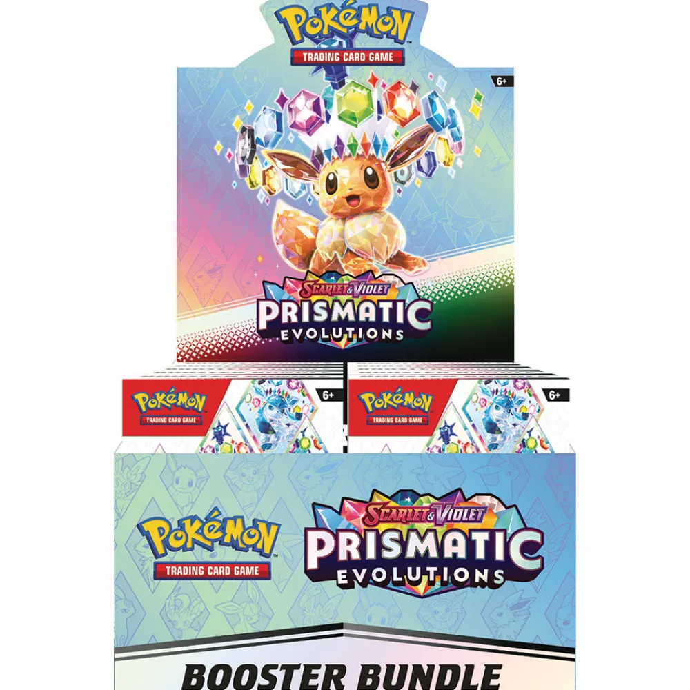 Pokémon Samlekort Og Spillkort | Pokemon>Pokemon Scarlet & Violet—Prismatic Evolutions Booster Bundle