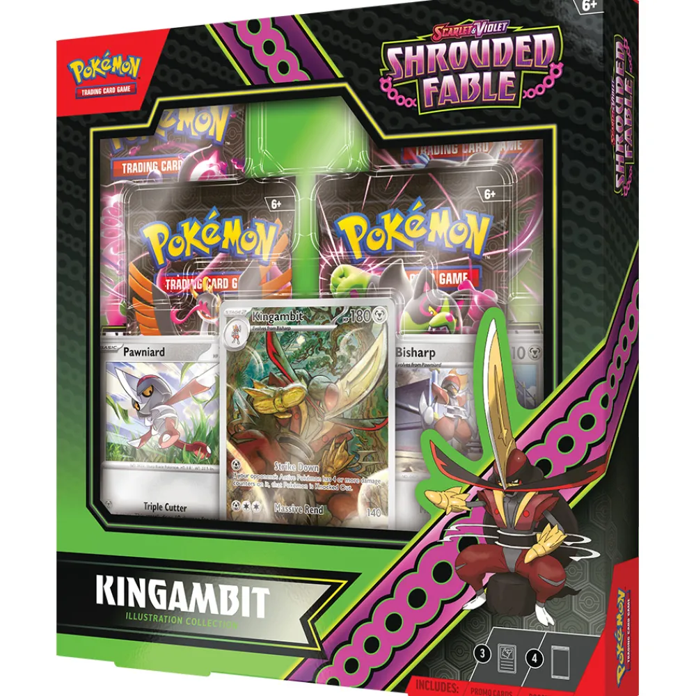 Pokémon Samlekort Og Spillkort | Pokemon>Pokemon Scarlet & Violet—Shrouded Fable Kingambit Illustration Collection