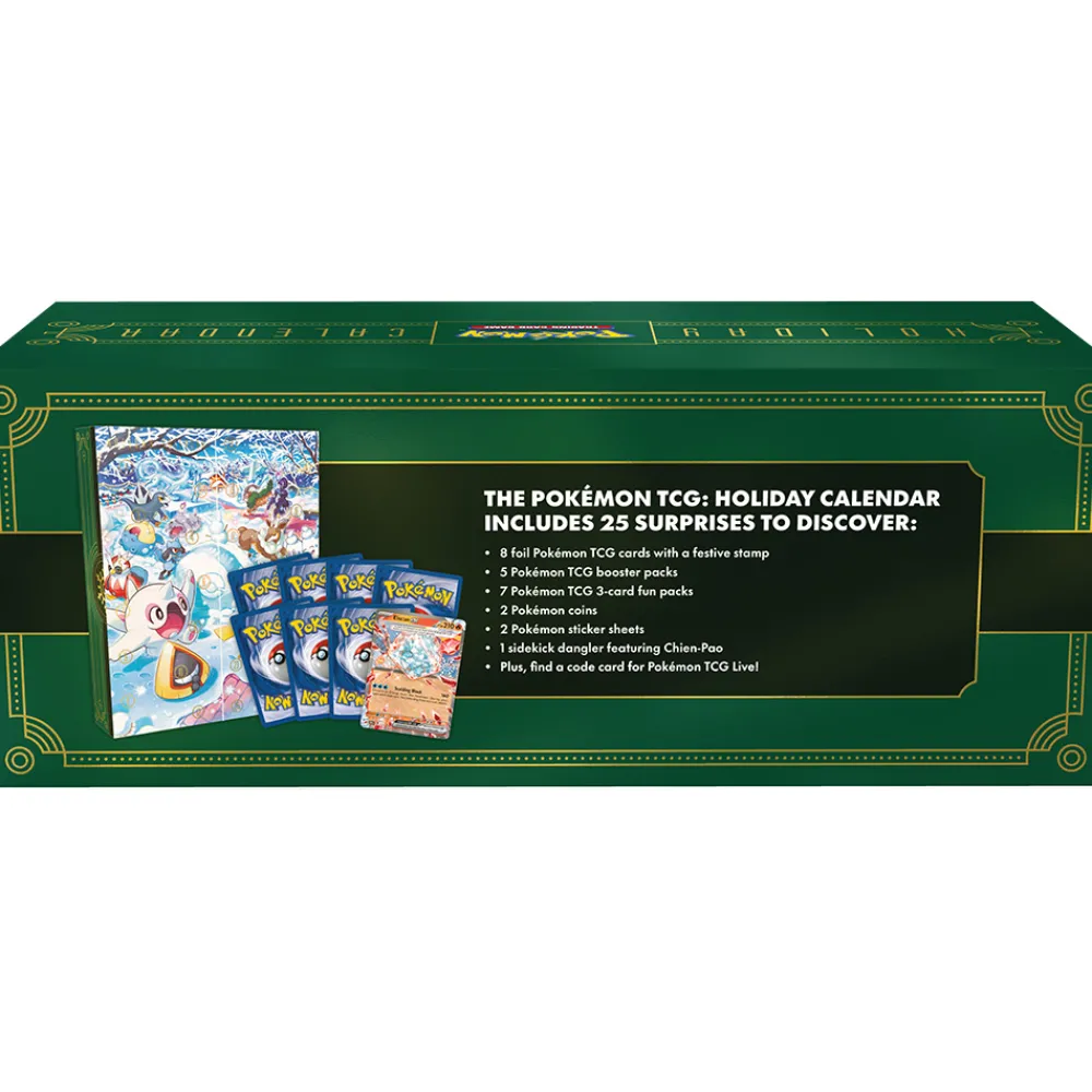 Pokémon Adventskalendere | Samlekort Og Spillkort>Pokemon Xmas Advent Calendar
