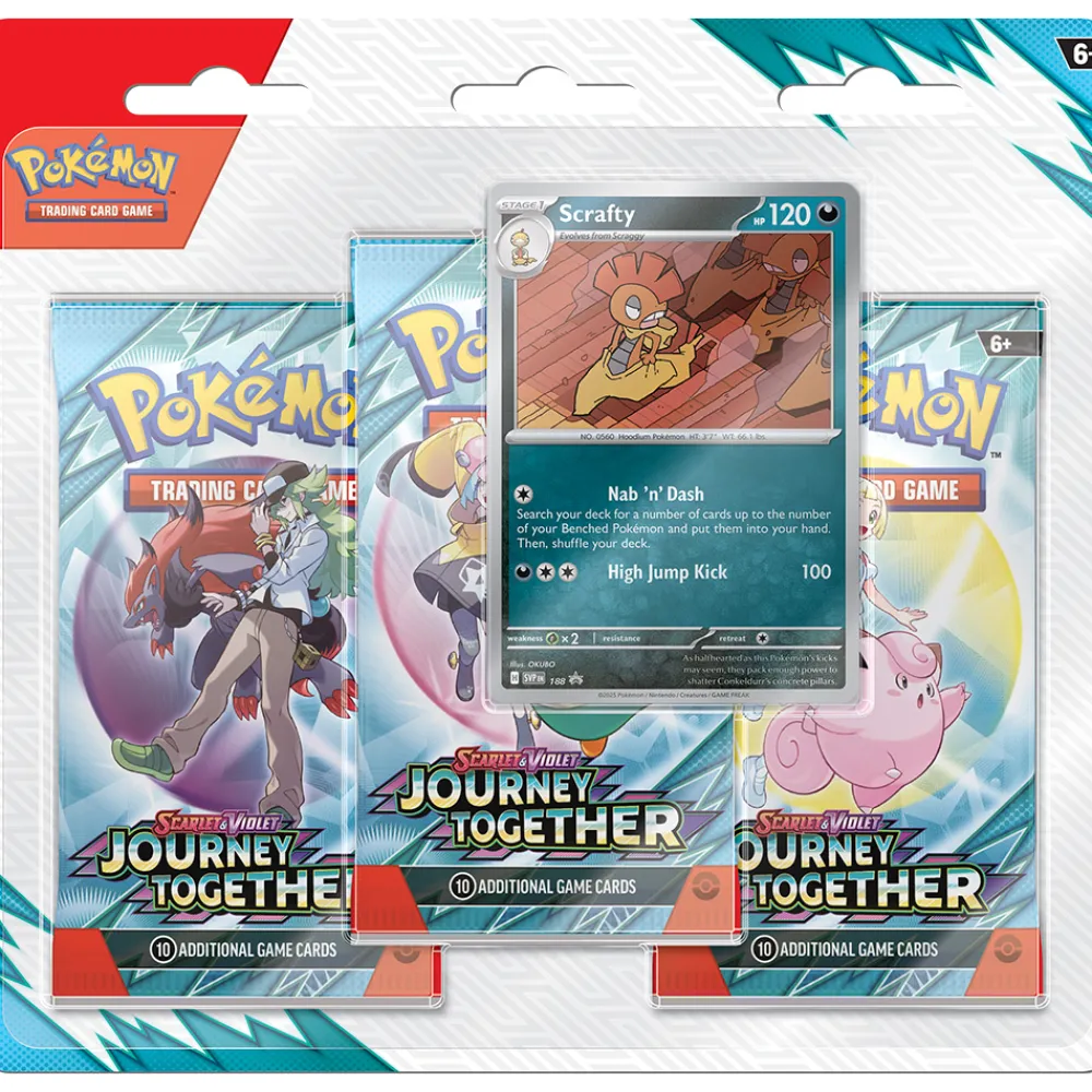 Pokémon Samlekort Og Spillkort | Pokemon>TCG: Scarlet & Violet—Journey Together 3P Blister