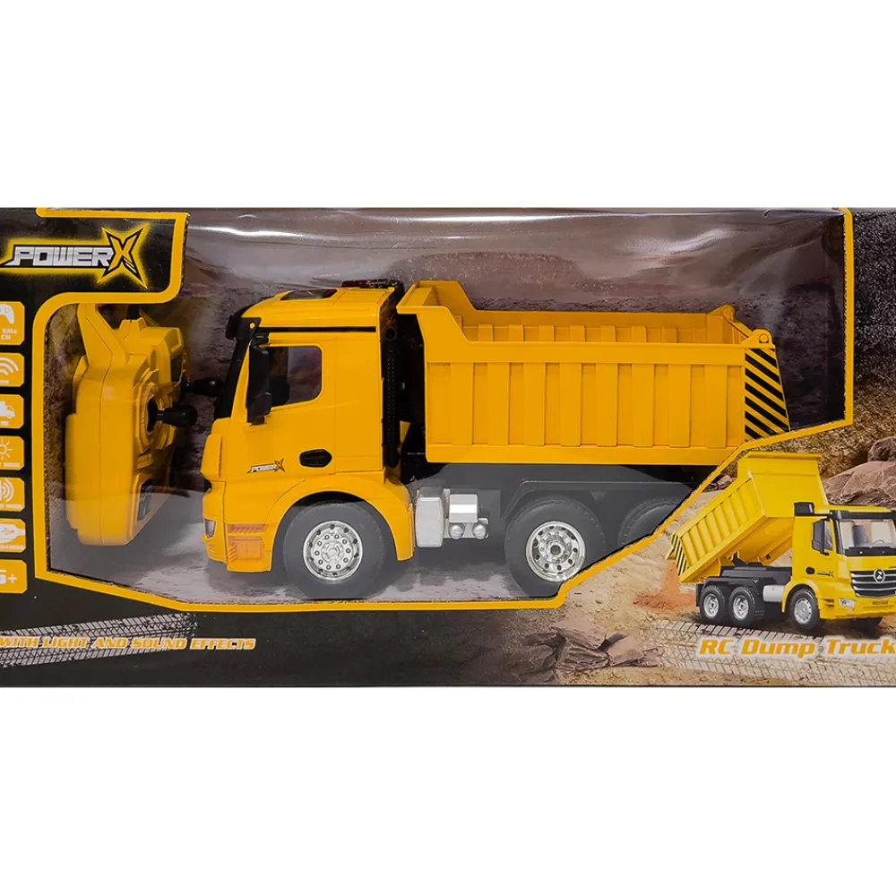 PowerX Tekniske Leker | Lastebil, Gravemaskin Og Traktor>RC Dump Truck