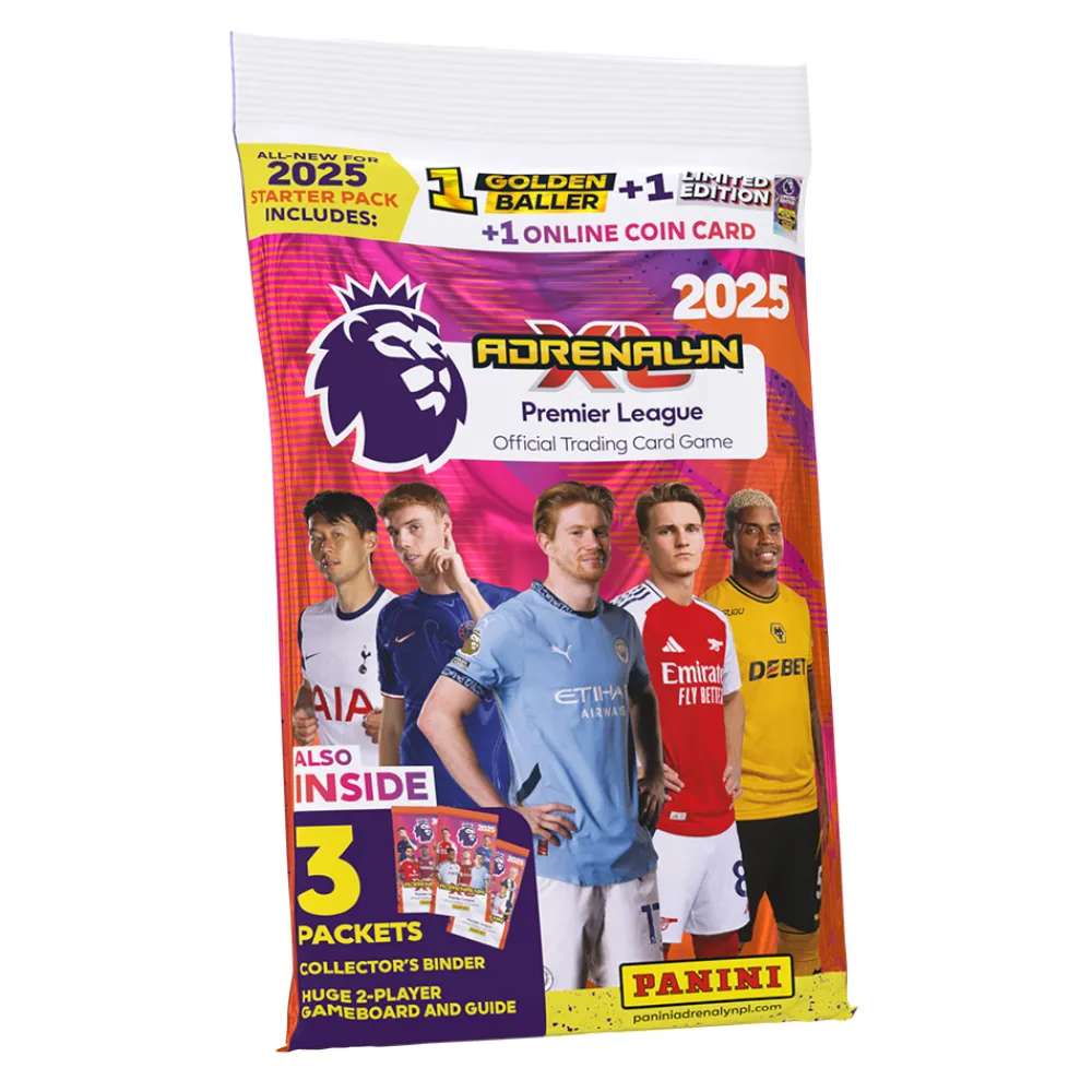 Panini Samlekort Og Spillkort>Premier League Adrenalyn XL 2024/25 Starter Pack