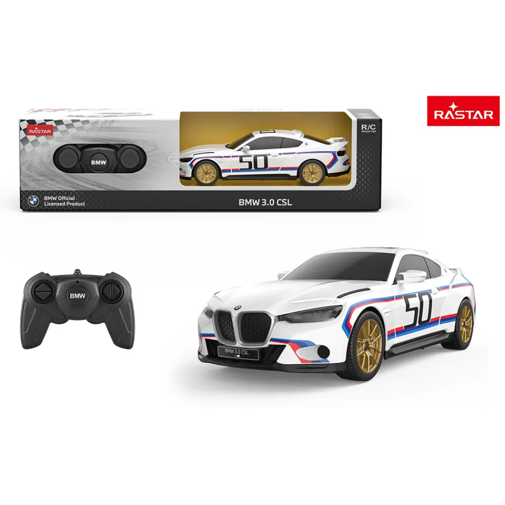 Rastar Tekniske Leker | Radiostyrt Bil Og Baner>BMW 3.0 CSL R/C 1:24