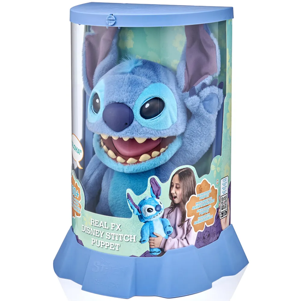 RINGO Interaktive Kosedyr | Disney>Real FX Disney Stitch kosedyr
