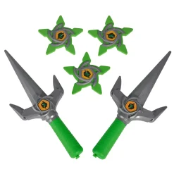 Simba Toys Tilbehør Og Dekor>Ninjakniver og kastestjerner - Grønn