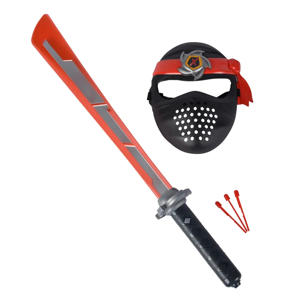 Simba Toys Tilbehør Og Dekor>Ninjasverd og maske - Rød