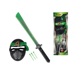 Simba Toys Tilbehør Og Dekor>Ninjasverd og maske - Grønn