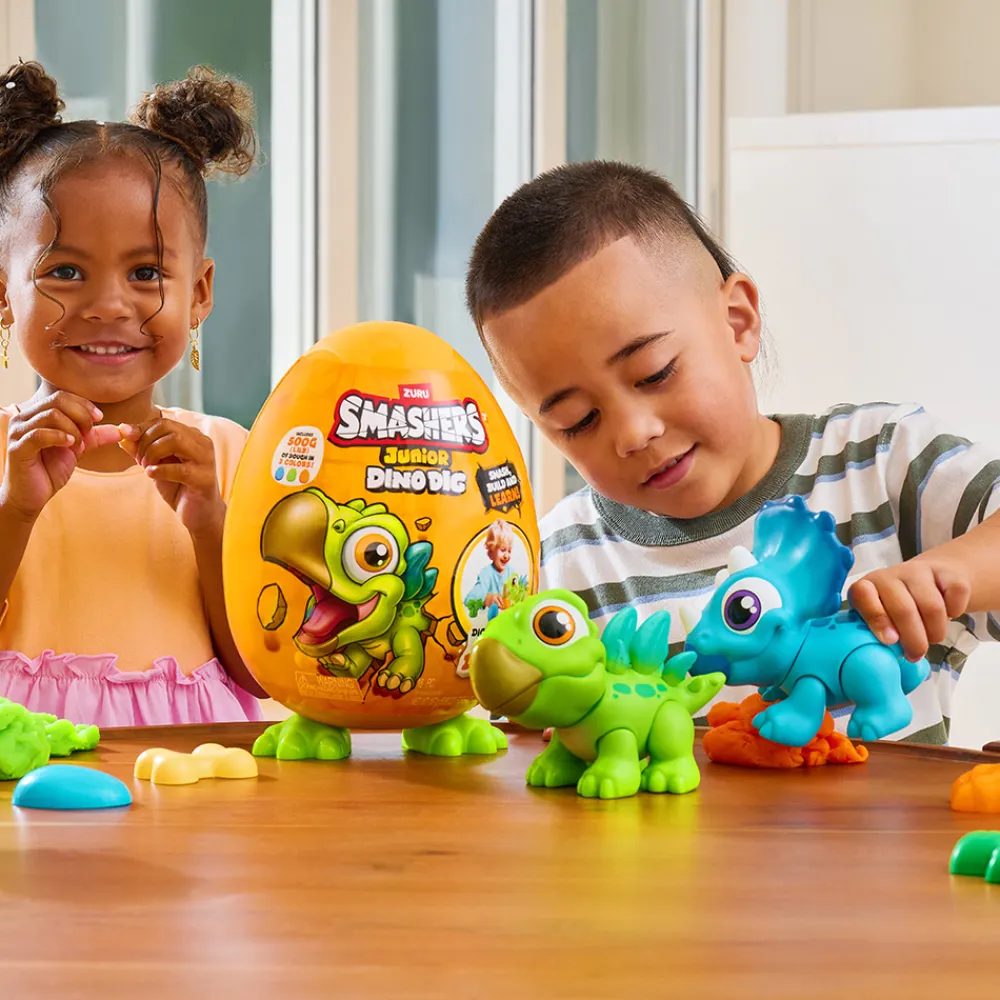 Smashers Dinosaurer>Junior Dino Dig