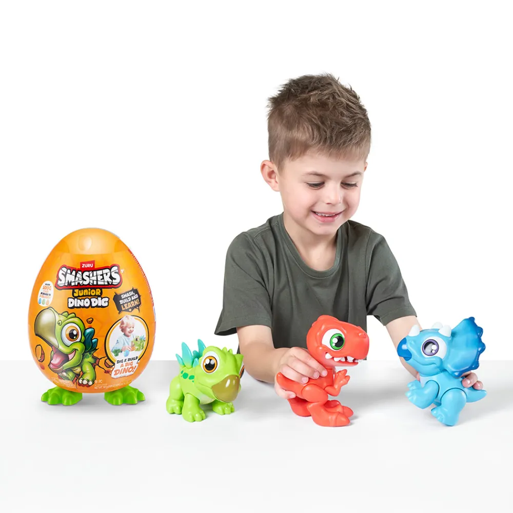 Smashers Dinosaurer>Junior Dino Dig