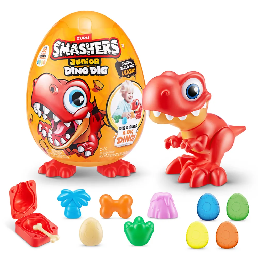 Smashers Dinosaurer>Junior Dino Dig S1